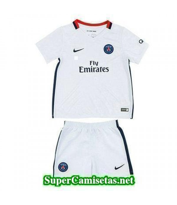 Segunda Equipacion Camiseta PSG Ninos 2015/16