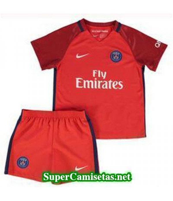 Segunda Equipacion Camiseta PSG Ninos 2016/17