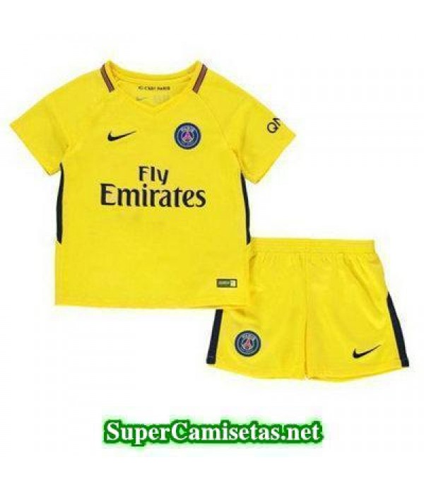 Segunda Equipacion Camiseta PSG Ninos 2017/18
