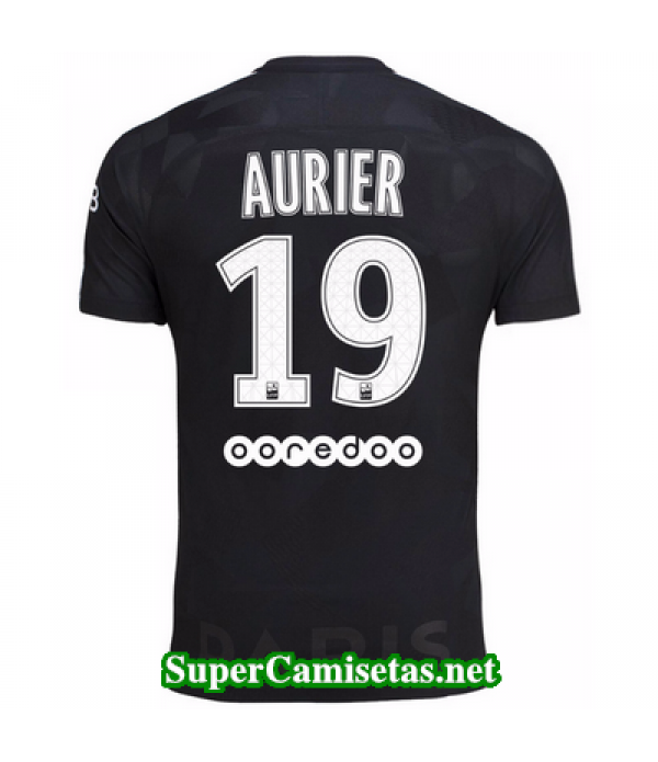 Tercera Equipacion Camiseta PSG Aurier 2017/18