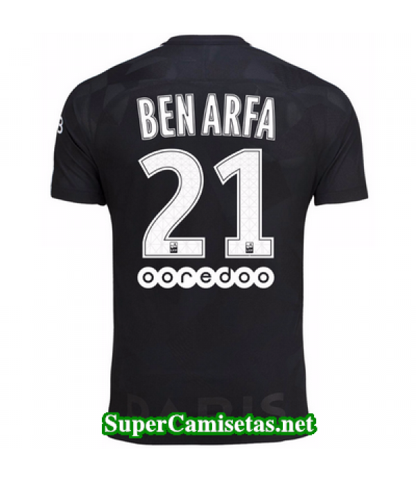 Tercera Equipacion Camiseta PSG Ben Arfa 2017/18