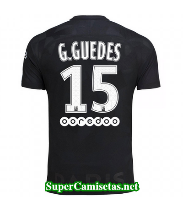 Tercera Equipacion Camiseta PSG G Guedes 2017/18