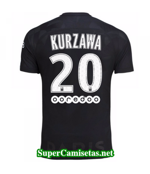 Tercera Equipacion Camiseta PSG Kurzawa 2017/18