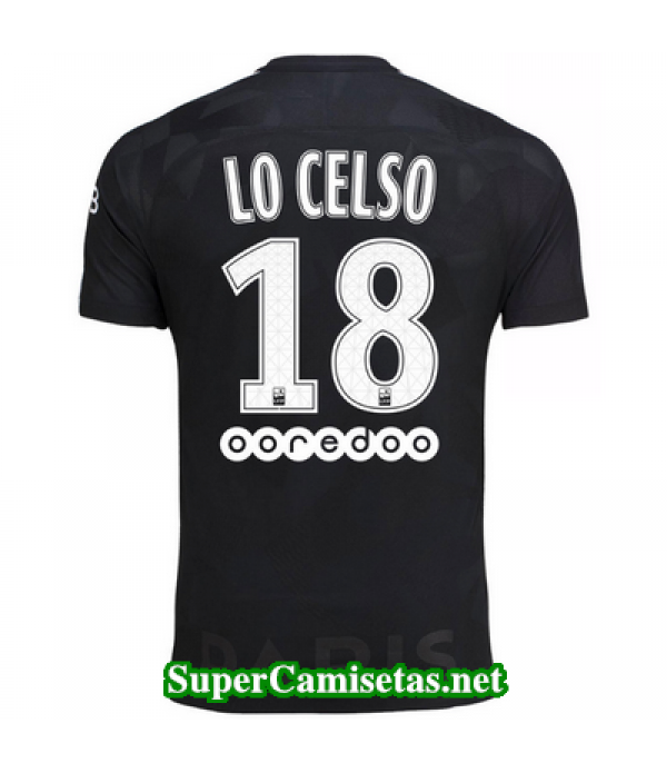 Tercera Equipacion Camiseta PSG Lo Celso 2017/18