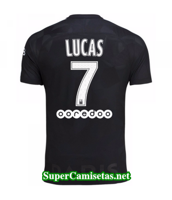 Tercera Equipacion Camiseta PSG Lucas 2017/18