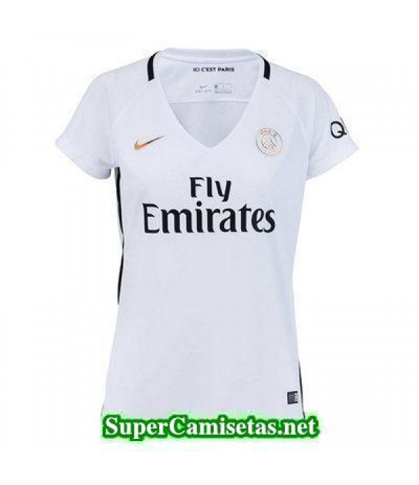 Tercera Equipacion Camiseta PSG Mujer 2016/17