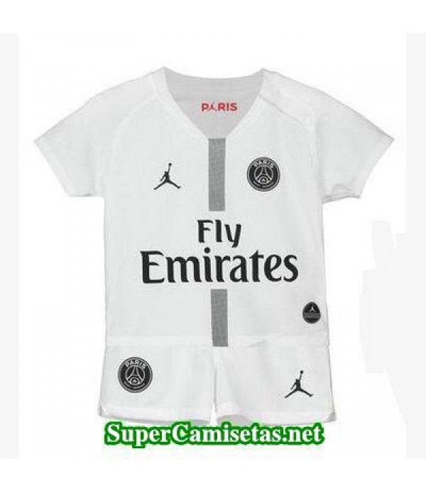 Tercera Equipacion Camiseta PSG Ninos Blanco 2018/19