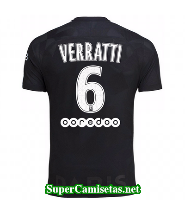 Tercera Equipacion Camiseta PSG Verratti 2017/18