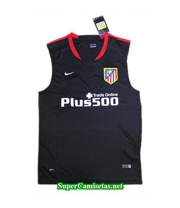 camiseta chaleco Atletico de Madrid Negro 2015 2016