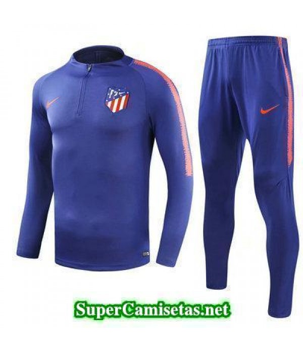 camiseta entrenamiento Atletico de Madrid ML Purpura 2018 2019