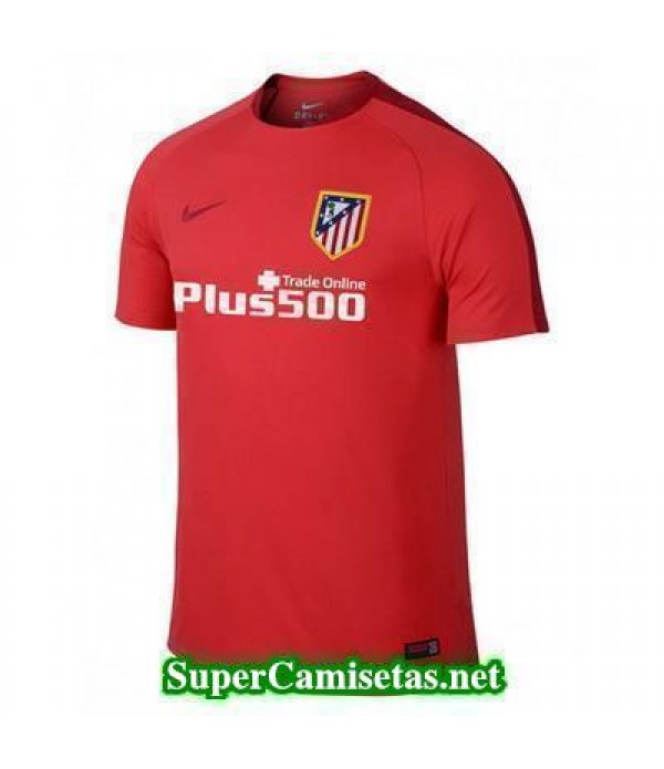 camiseta entrenamiento Atletico de Madrid Rojo 2015 2016