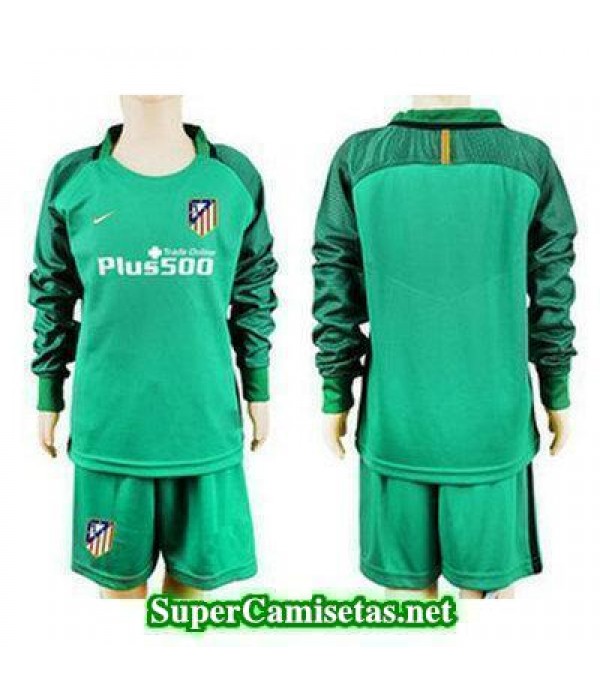 Portero Equipacion Camiseta Atletico de Madrid ML Ninos 2016/17