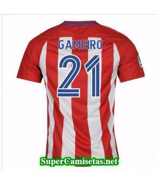 Primera Equipacion Camiseta Atletico de Madrid Gameiro 2016/17