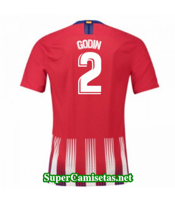 Primera Equipacion Camiseta Atletico de Madrid Godin 2018/19