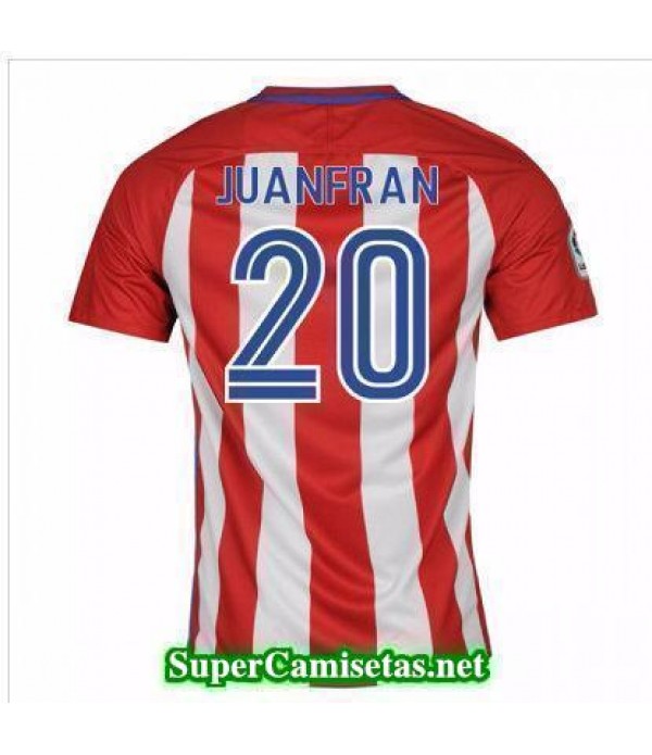 Primera Equipacion Camiseta Atletico de Madrid Juanfran 2016/17