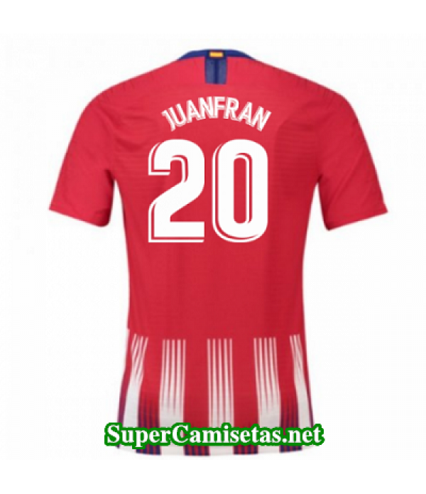 Primera Equipacion Camiseta Atletico de Madrid JuanFran 2018/19