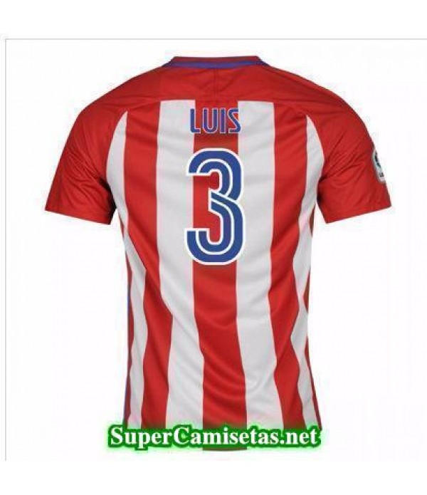 Primera Equipacion Camiseta Atletico de Madrid Luis 2016/17