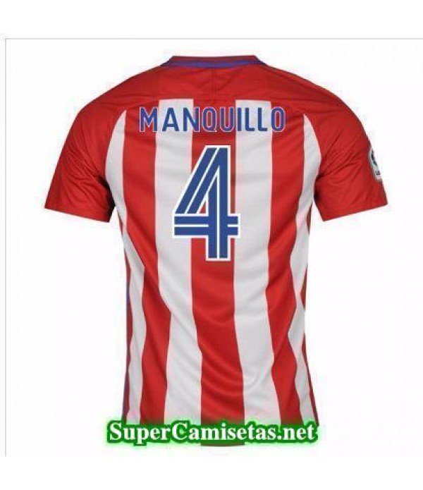 Primera Equipacion Camiseta Atletico de Madrid Manquillo 2016/17