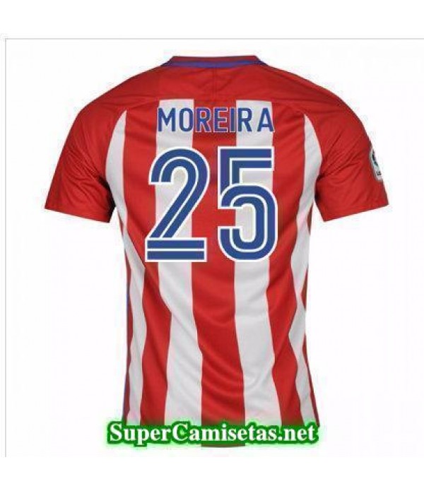 Primera Equipacion Camiseta Atletico de Madrid Moreira 2016/17