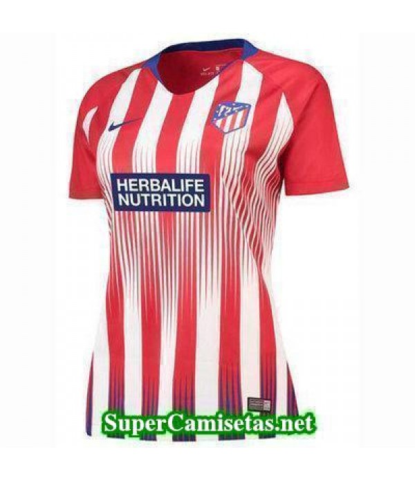 Primera Equipacion Camiseta Atletico de Madrid Mujer 2018/19