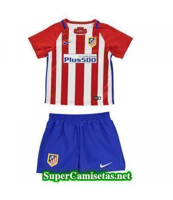 Primera Equipacion Camiseta Atletico de Madrid Ninos 2016/17