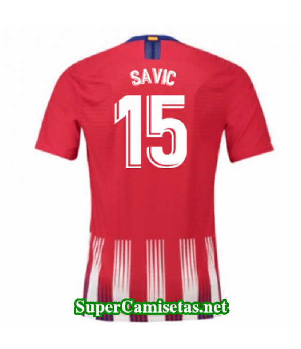 Primera Equipacion Camiseta Atletico de Madrid Savic 2018/19