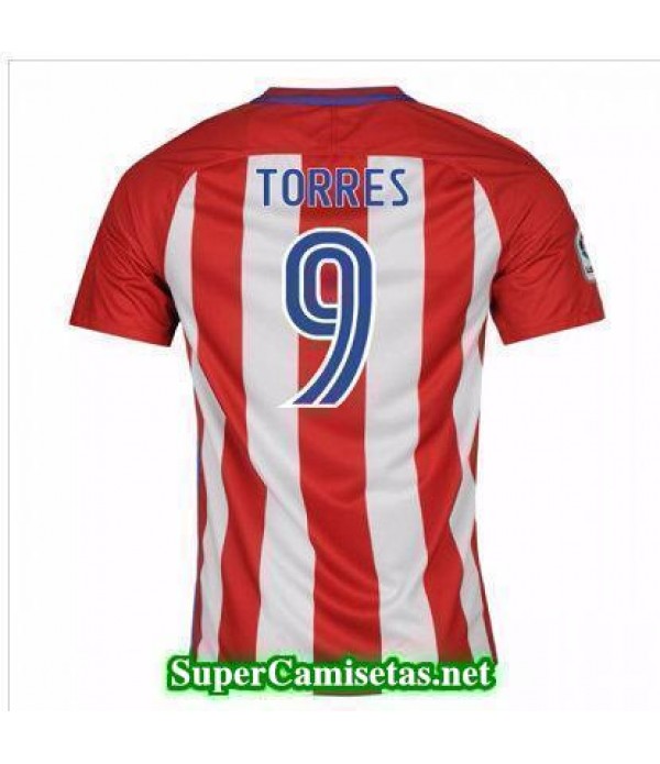Primera Equipacion Camiseta Atletico de Madrid Torres 2016/17