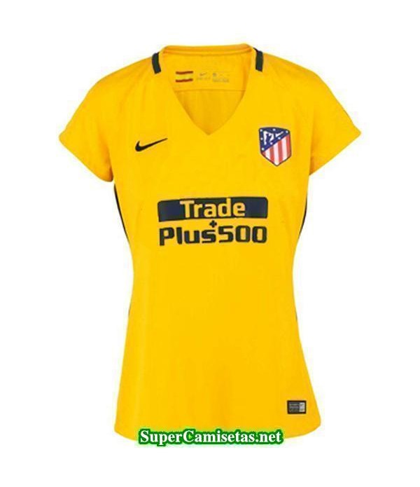 Segunda Equipacion Camiseta Atletico de Madrid Mujer 2017/18