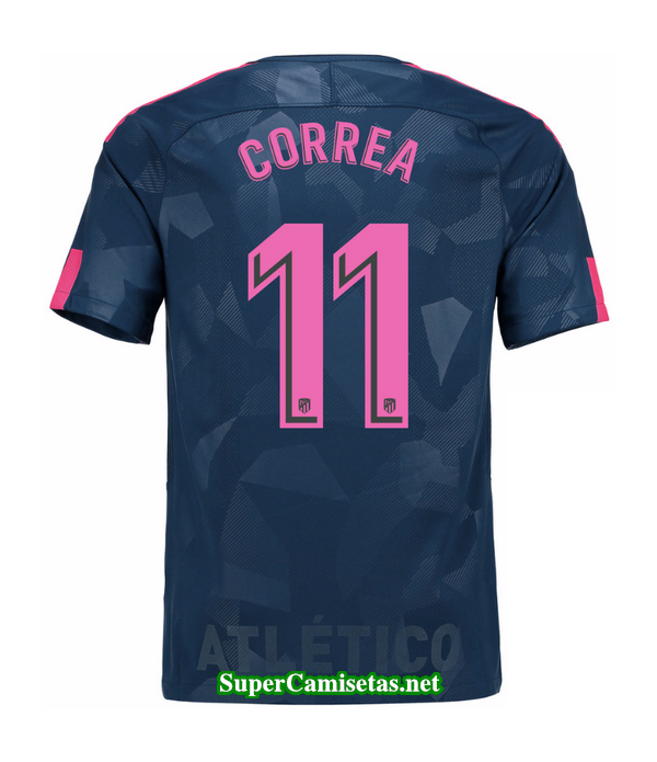 Tercera Equipacion Camiseta Atletico de Madrid Correa 2017/18