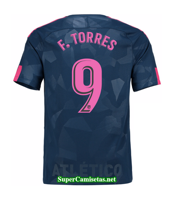 Tercera Equipacion Camiseta Atletico de Madrid F.Torres 2017/18