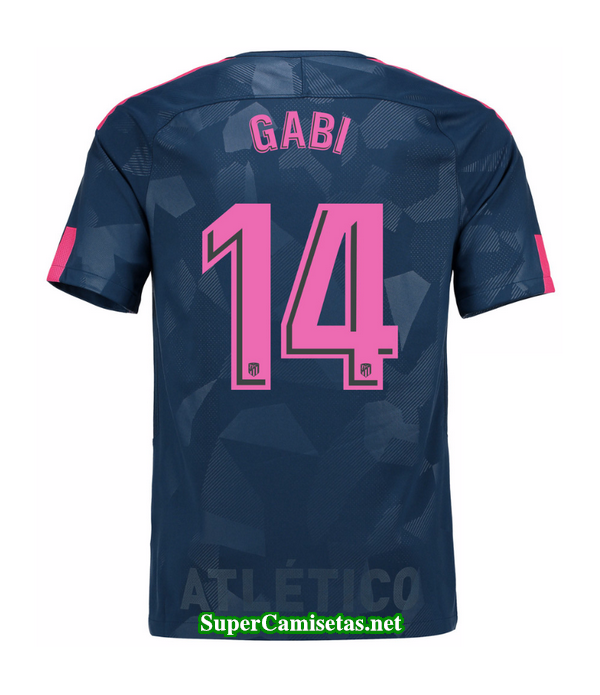 Tercera Equipacion Camiseta Atletico de Madrid Gabi 2017/18