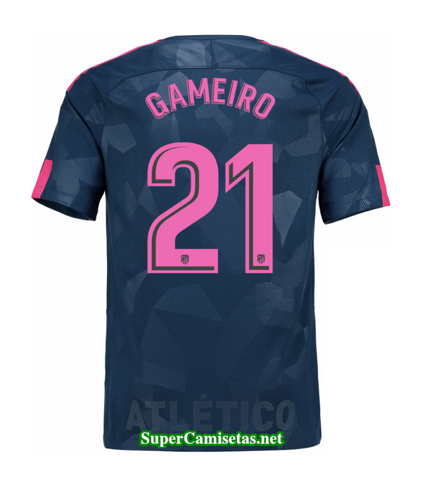 Tercera Equipacion Camiseta Atletico de Madrid Gameiro 2017/18