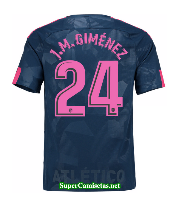 Tercera Equipacion Camiseta Atletico de Madrid J.M.Gimenez 2017/18