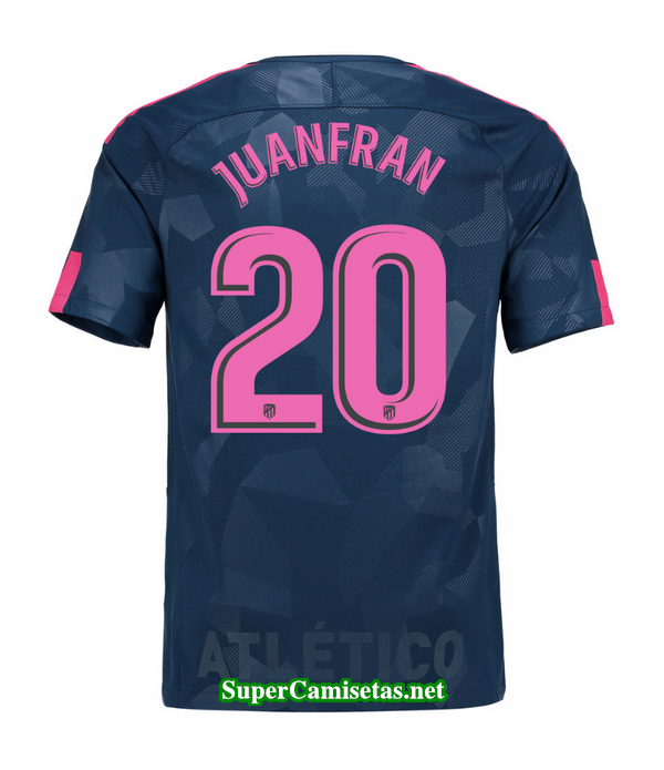Tercera Equipacion Camiseta Atletico de Madrid Juanfran 2017/18