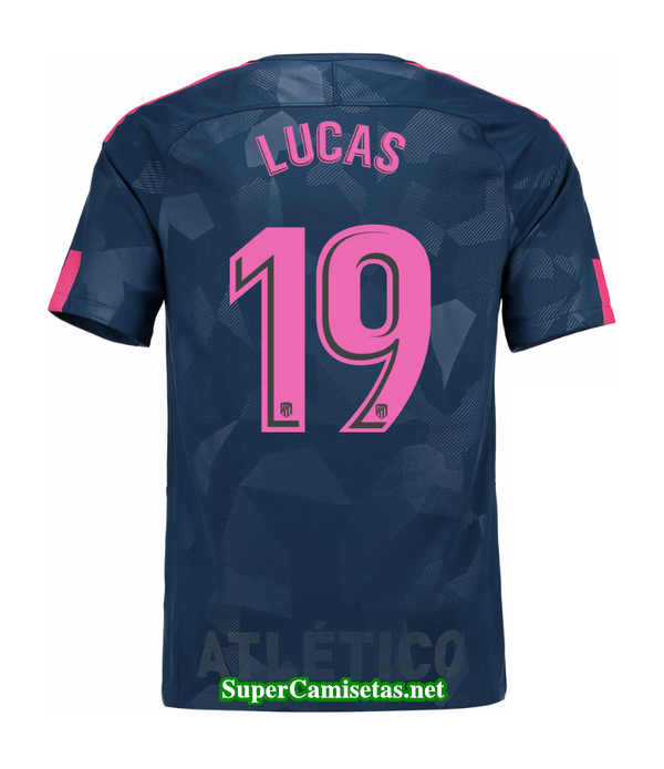 Tercera Equipacion Camiseta Atletico de Madrid Lucas 2017/18