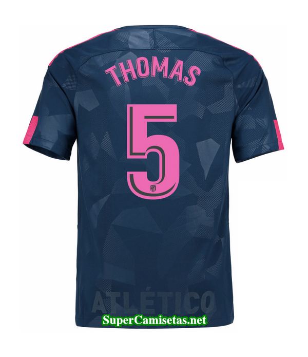Tercera Equipacion Camiseta Atletico de Madrid THOMAS 2017/18