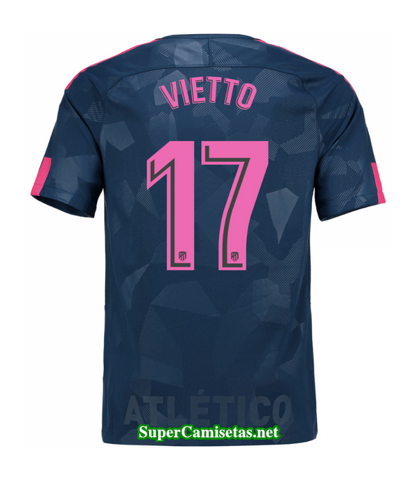 Tercera Equipacion Camiseta Atletico de Madrid Vietto 2017/18