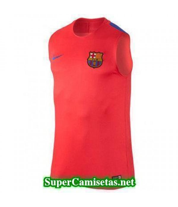 camiseta chaleco Barcelona rojo 2016 2017