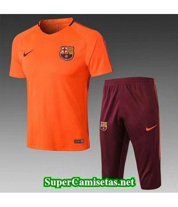 camiseta entrenamiento Barcelona Amarillo 2017 2018