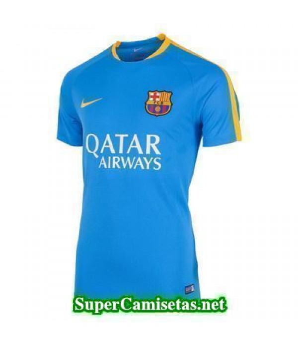 camiseta entrenamiento Barcelona azul claro 2015 2016