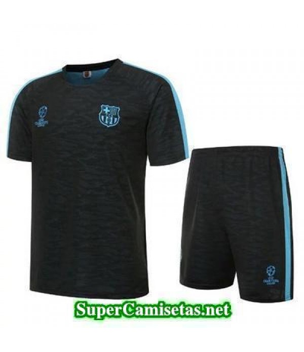 Camiseta entrenamiento Barcelona Champions Negro 2016