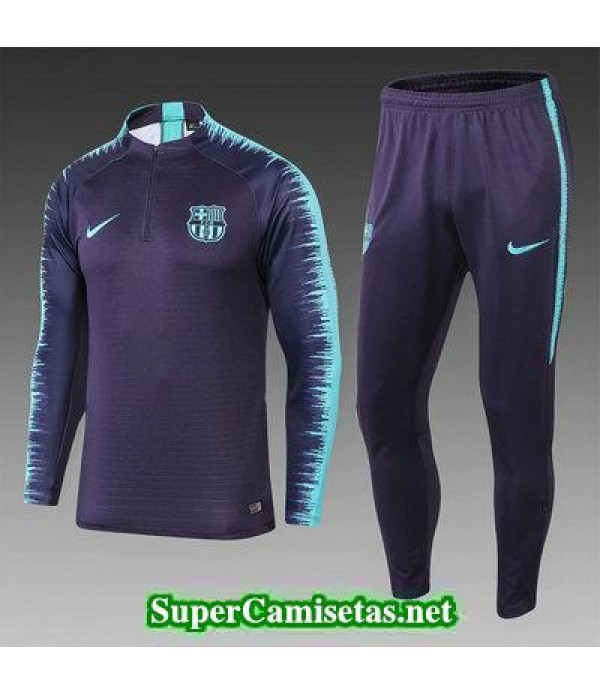 Camiseta entrenamiento Barcelona ML negro-01 2018 2019