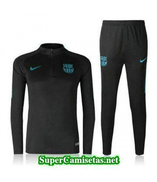 Camiseta entrenamiento Barcelona ML UCL negro 2016 2017