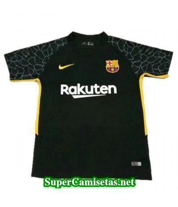 camiseta entrenamiento Barcelona Negro-01 2017 2018