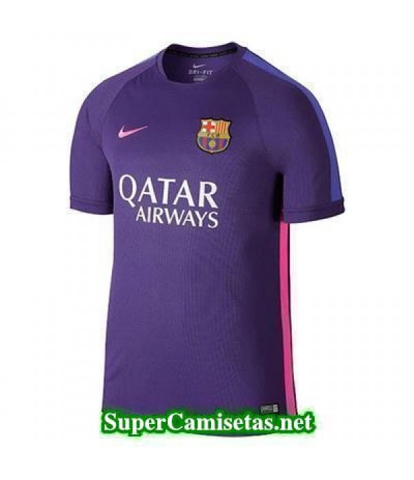 camiseta entrenamiento Barcelona Purpura 2015