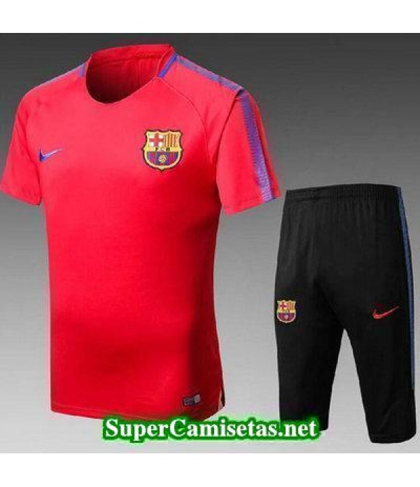 camiseta entrenamiento Barcelona Rojo 2017 2018