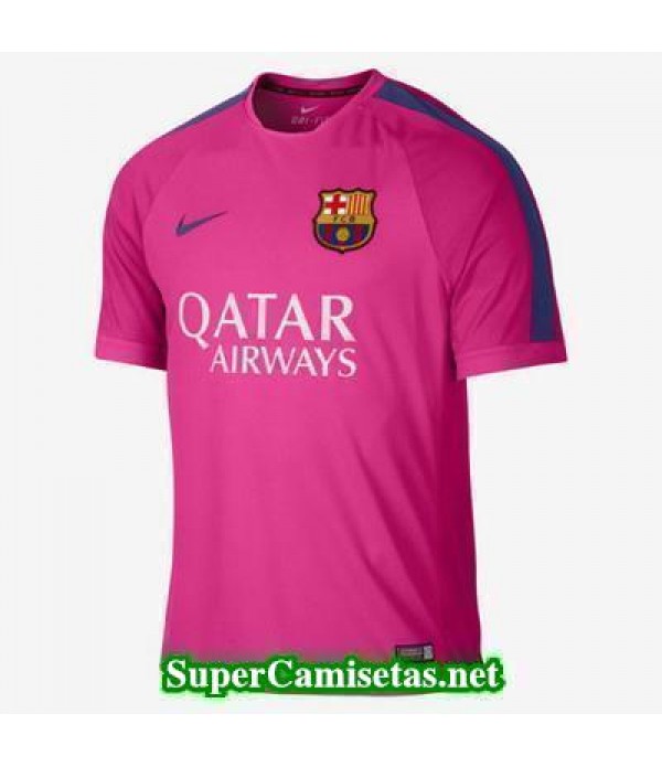 camiseta entrenamiento Barcelona rosa 2015
