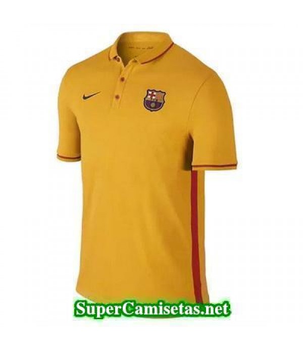 Camiseta polo Barcelona Amarillo 2016