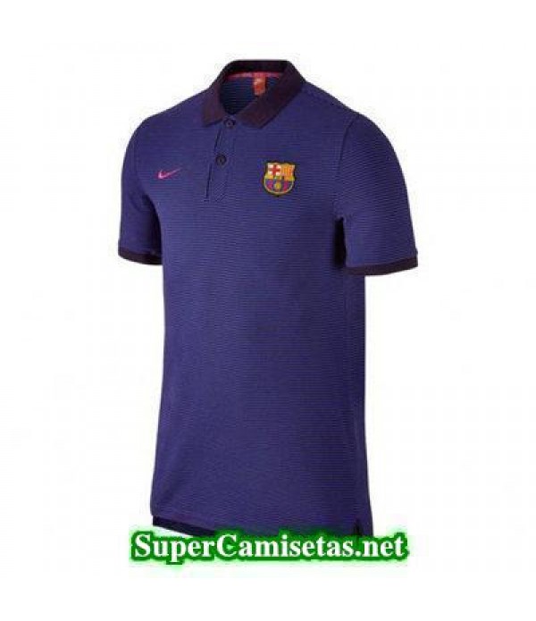 Camiseta polo Barcelona Azul 2016 2017
