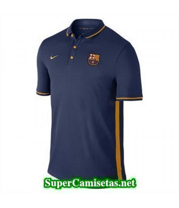 Camiseta polo Barcelona Azul oscuro 2016